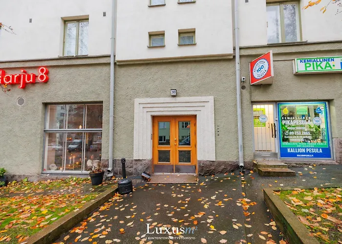 公寓 Mukava Yksioe Laehellae Keskustaa Ja Metroa *